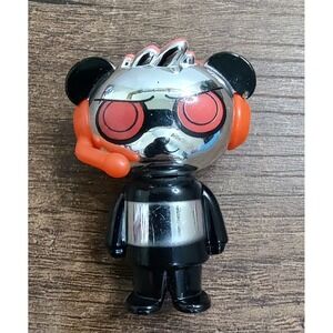 Robo Panda Ryan's World Mystery Microverse Micro Figure Red Eye Panda D6